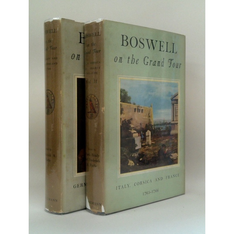 Boswell On The Grand Tour (Two Volume Set)
