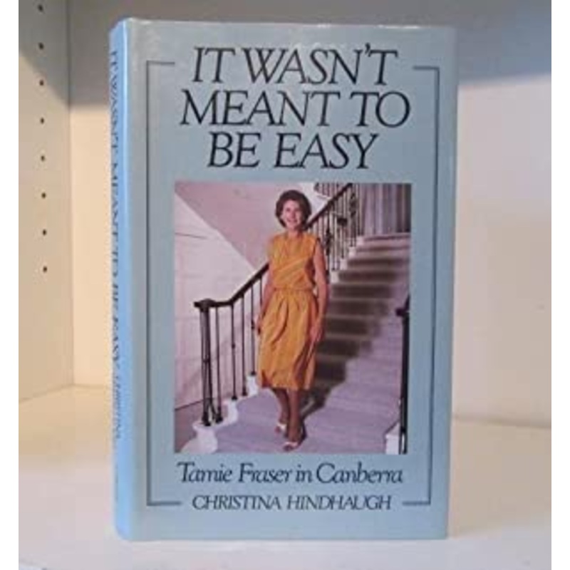 It Wasn't Meant to be Easy: Tamie Fraser in Canberra