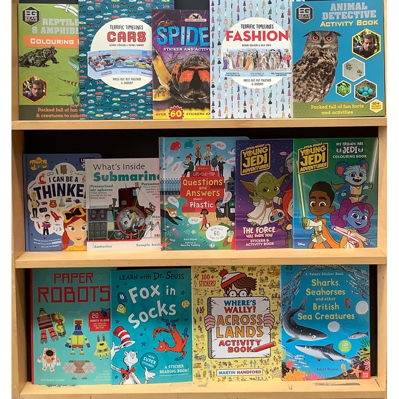 Kids Activity & Sticker Clearance Bargain Book Box