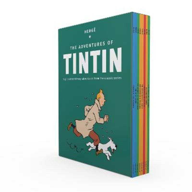The Adventures of Tintin: 8 Title Paperback Boxed Set: The Official
