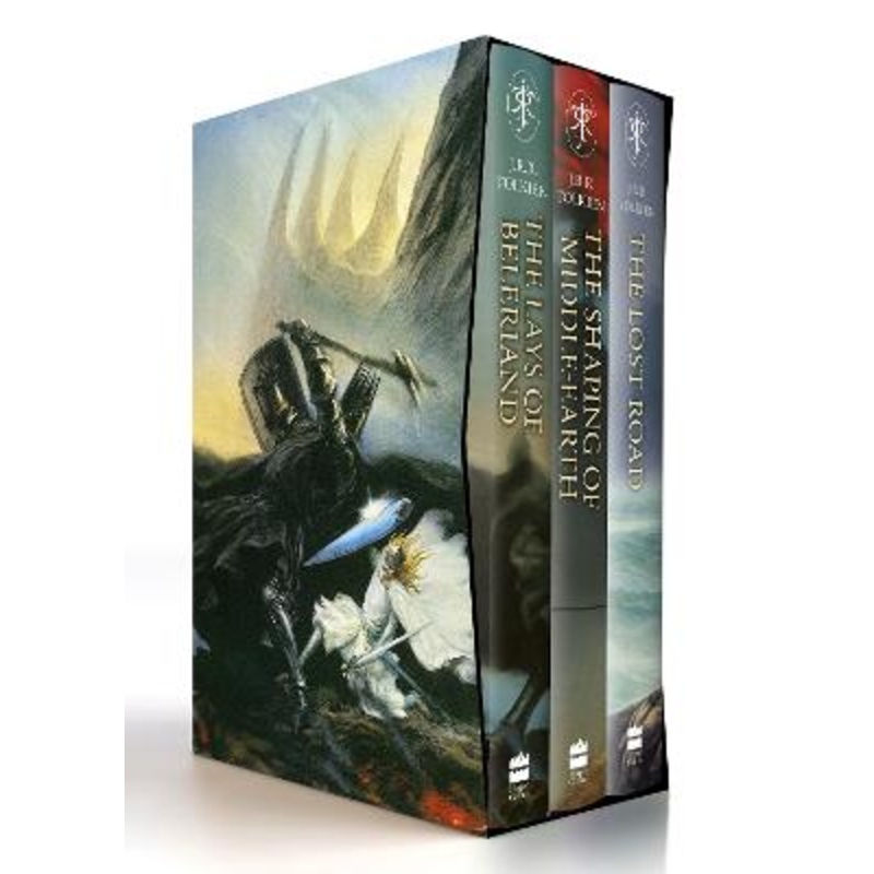 The History of Middle-earth (Boxed Set 2): The Lays of Beleriand, The Shaping of Middle-earth & The Lost Road (The History of Middle-earth)
