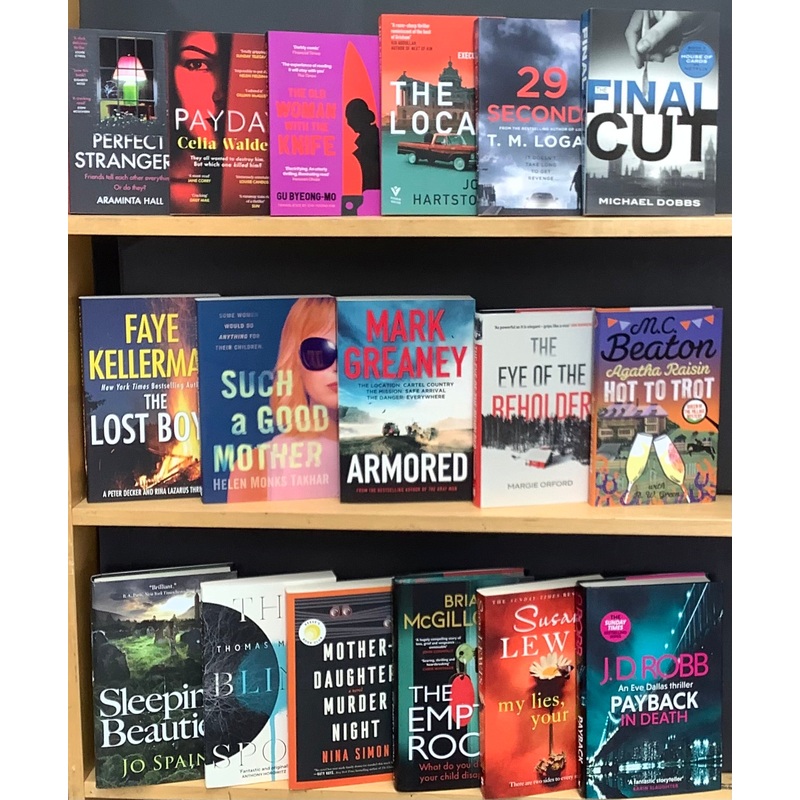 Crime Fiction & Thriller Bargain Book Box 40 (18 Books)
