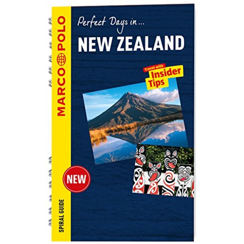 New Zealand Marco Polo Travel Guide - with pull out map