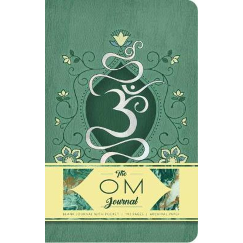 Om Hardcover Ruled Journal