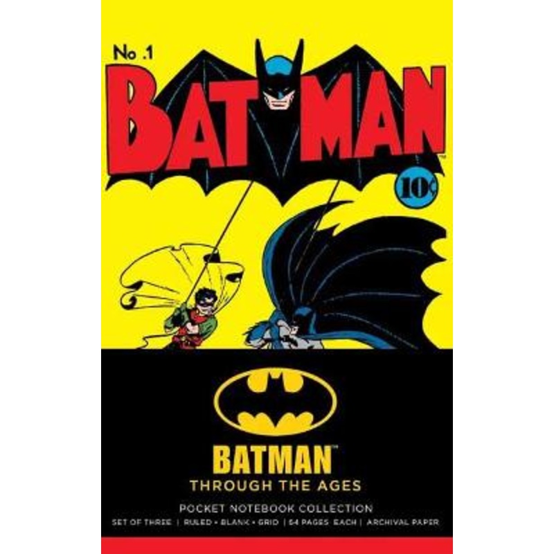 DC Comics: Batman Through the Ages Pocket Notebook Collection. Set of