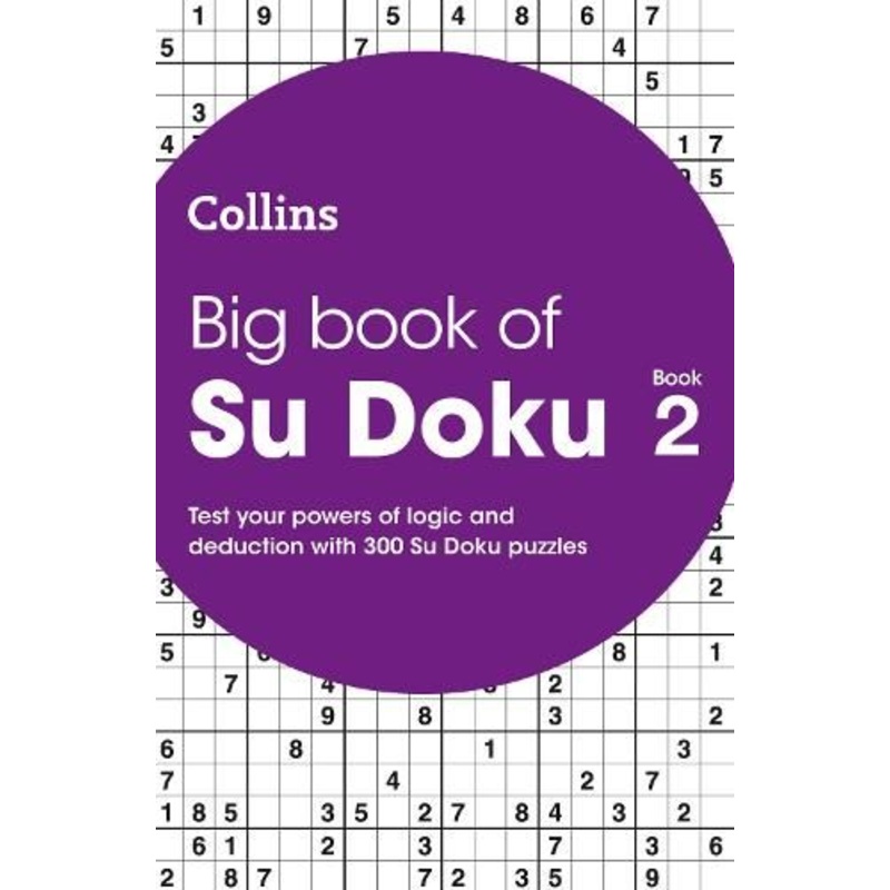 Big Book of Su Doku 2: 300 Su Doku puzzles (Collins Su Doku)