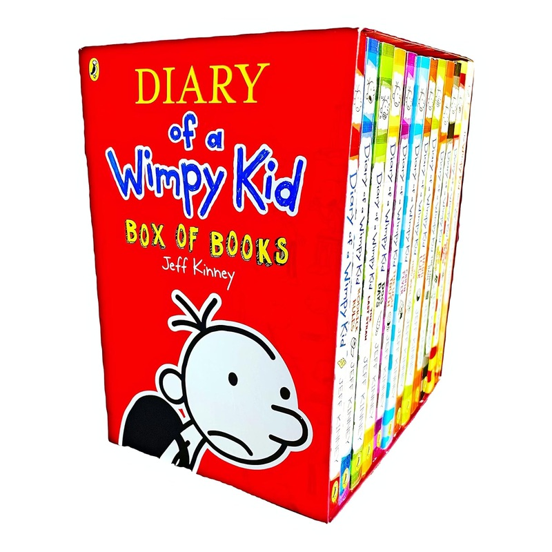 Diary of a Wimpy Kid Collection 12 Books Box Set