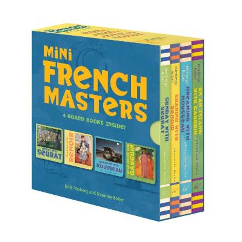 Mini French Masters Boxed Set: 4 Board Books Inside!